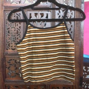 Crop knit forever 21 tank top